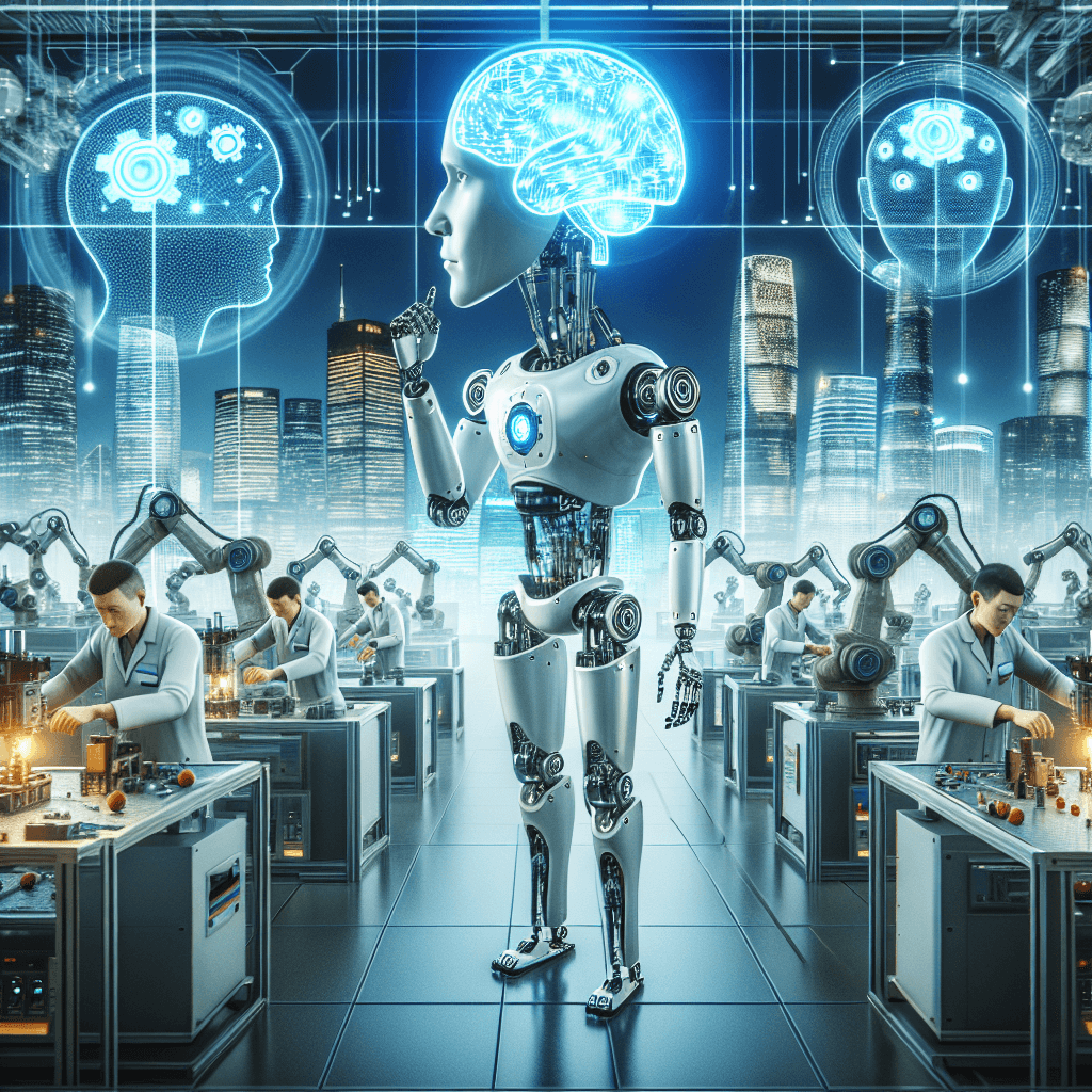 Banner for China's AI-Powered Humanoid Robots Set to Revolutionize Manufacturing