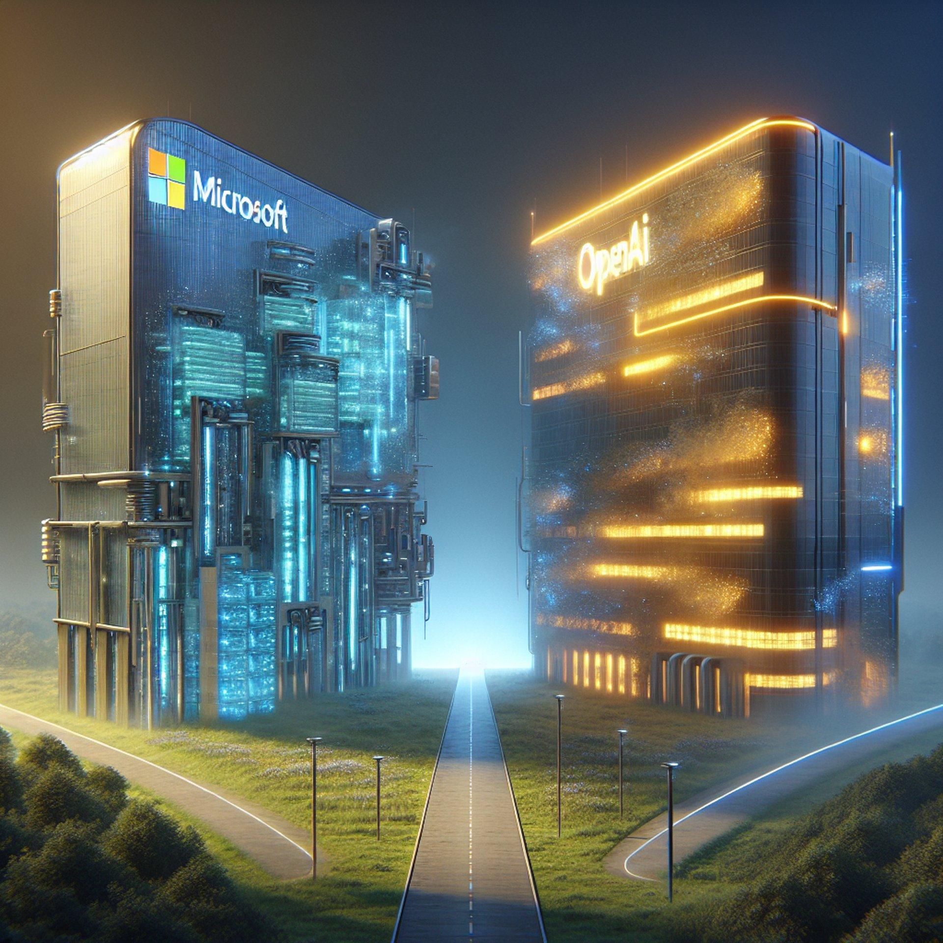 Banner for Microsoft and OpenAI: Tech Titans in Turmoil as Partnership Frays