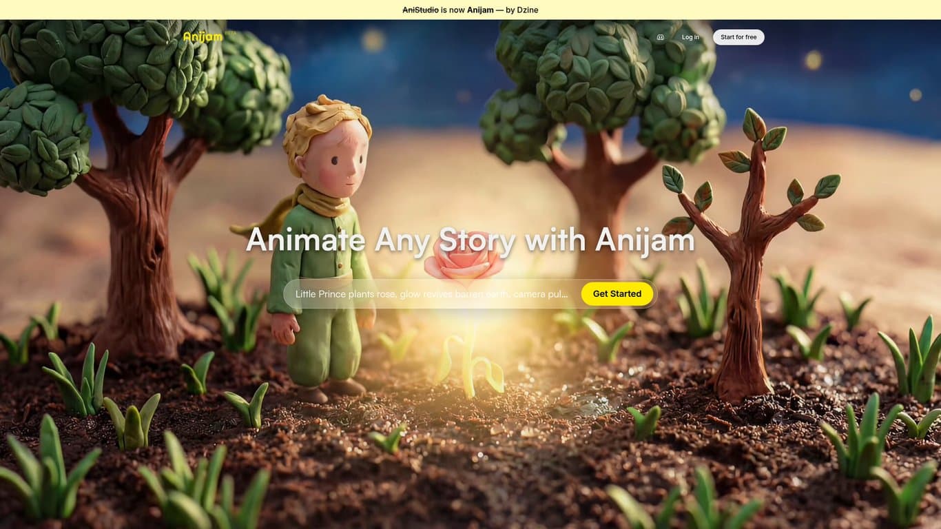Anijam AI screenshot