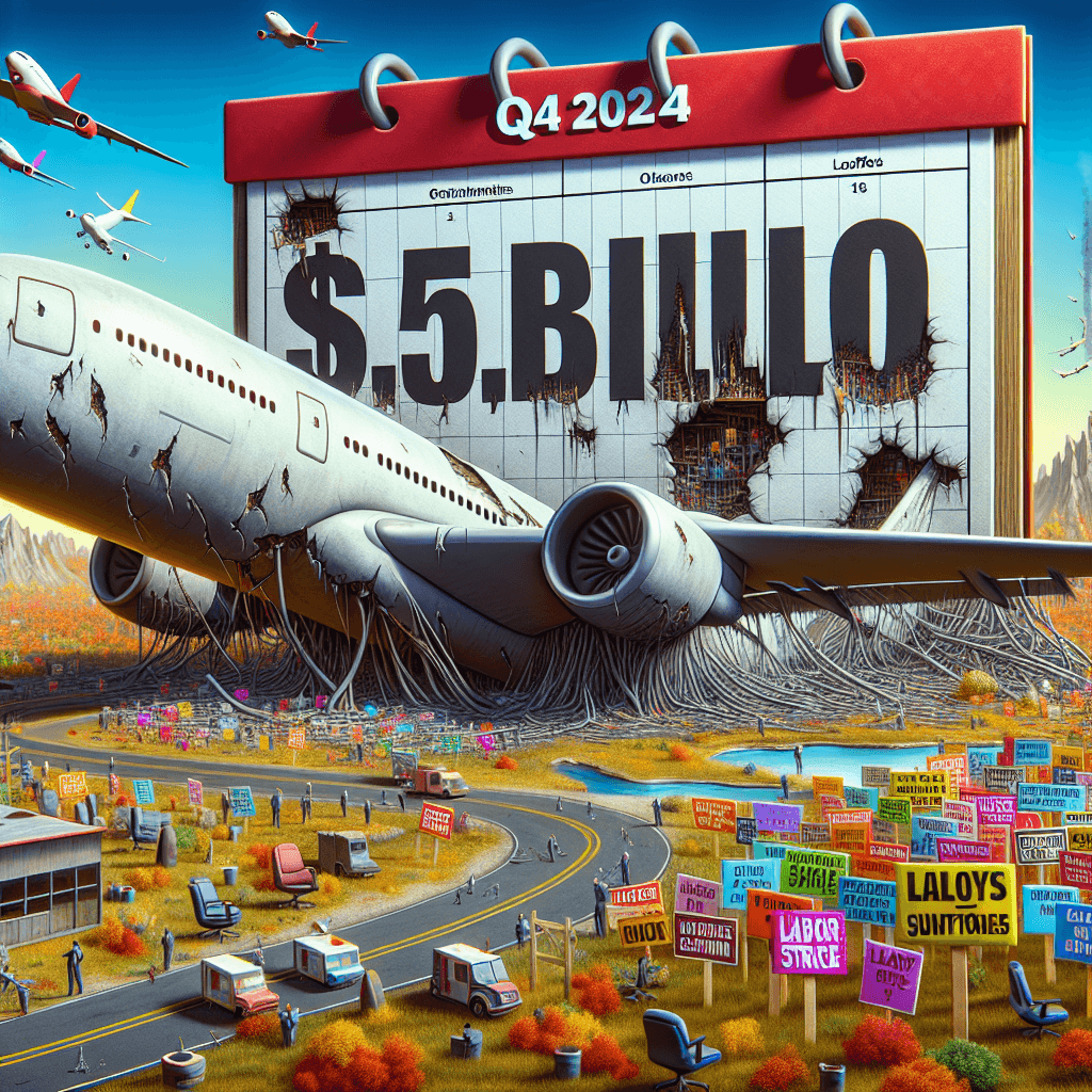 Boeing Stumbles into Q4 2024 with a $3.5 Billion Loss: Labor Strikes and Layoffs Take Heavy Toll