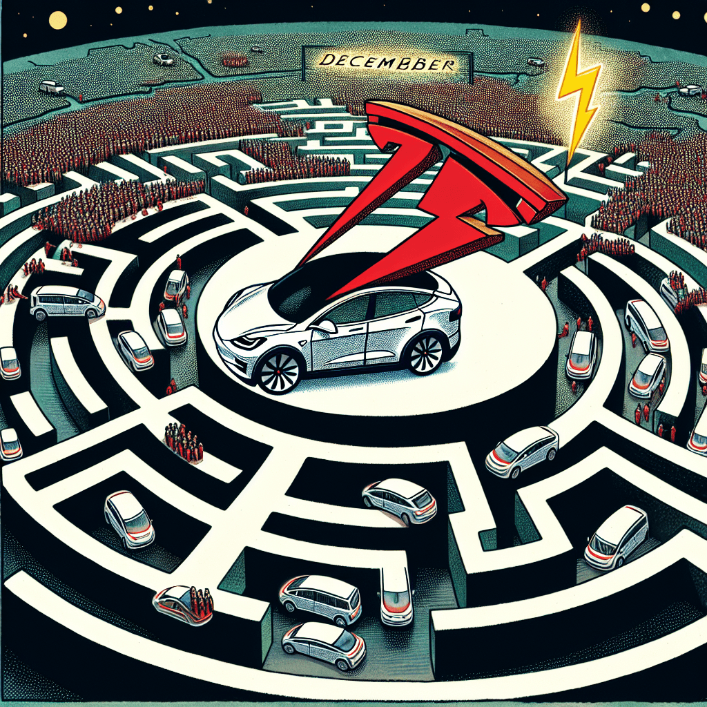 Tesla Navigates China's EV Market with Record-Breaking December Sales