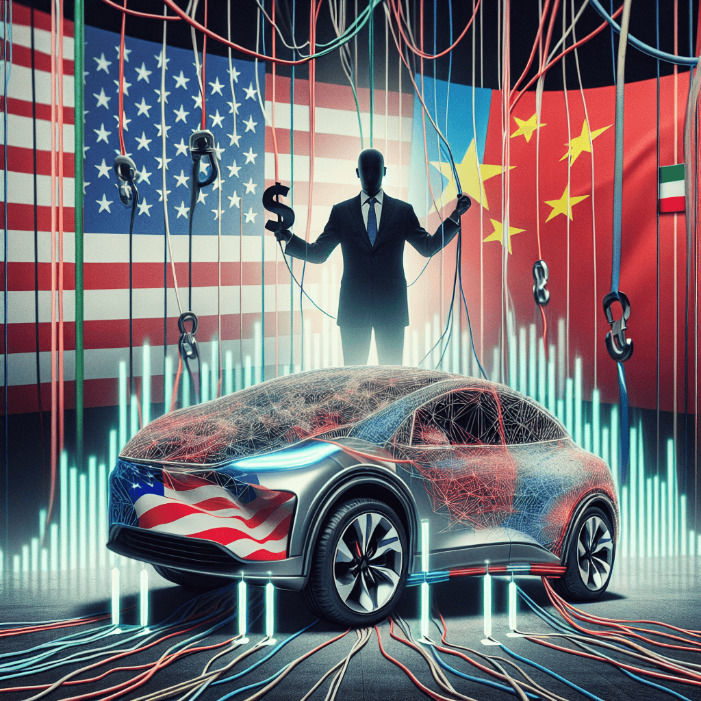 Tesla's Stock Stumbles Amidst U.S.-China Trade Tensions and Musk's Political Entanglements