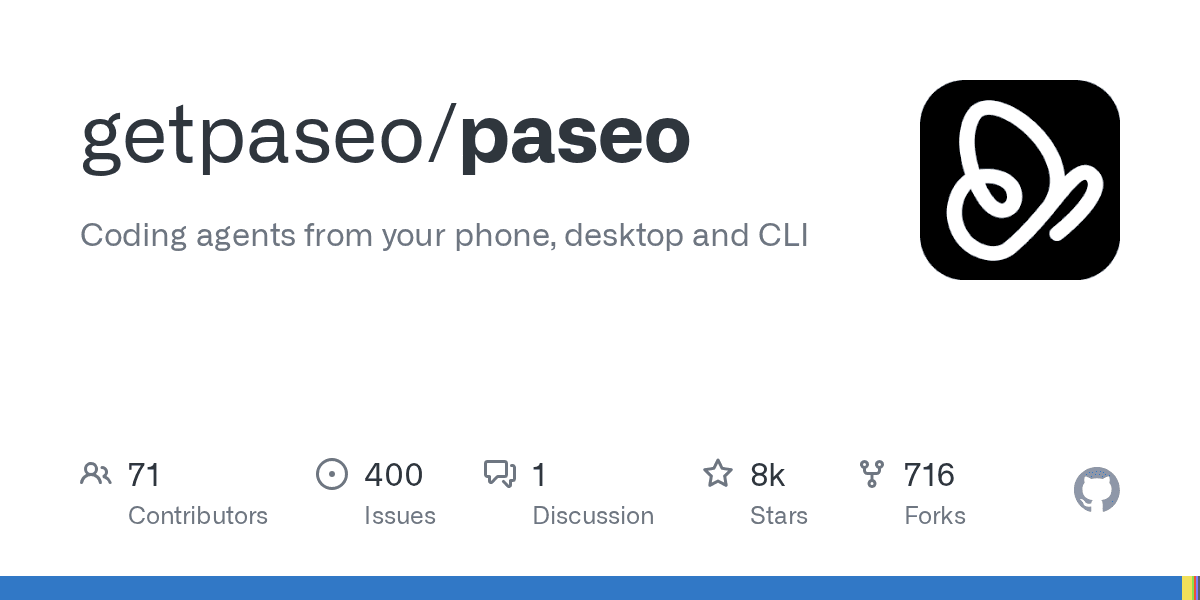 Paseo screenshot