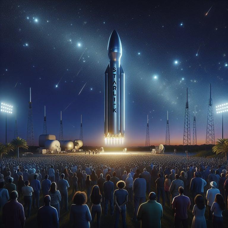 Banner for SpaceX Set to Launch Another Batch of Starlink Satellites from Florida!
