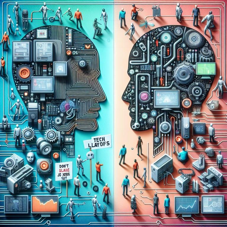 Banner for Tech Layoffs: Don't Blame AI, It's Not Stealing Jobs Yet