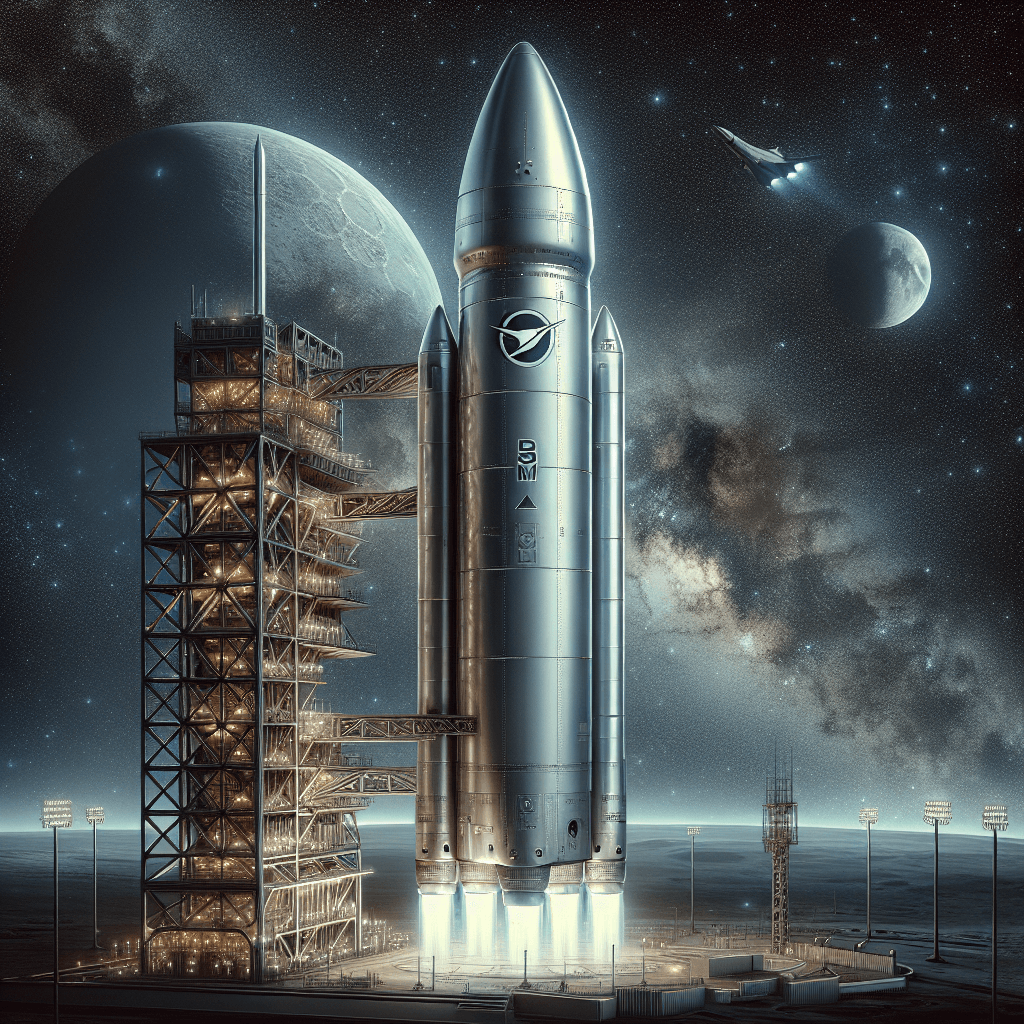 NASA's Mighty Rocket: A Fuel Tank Fit for a Moon Trek!