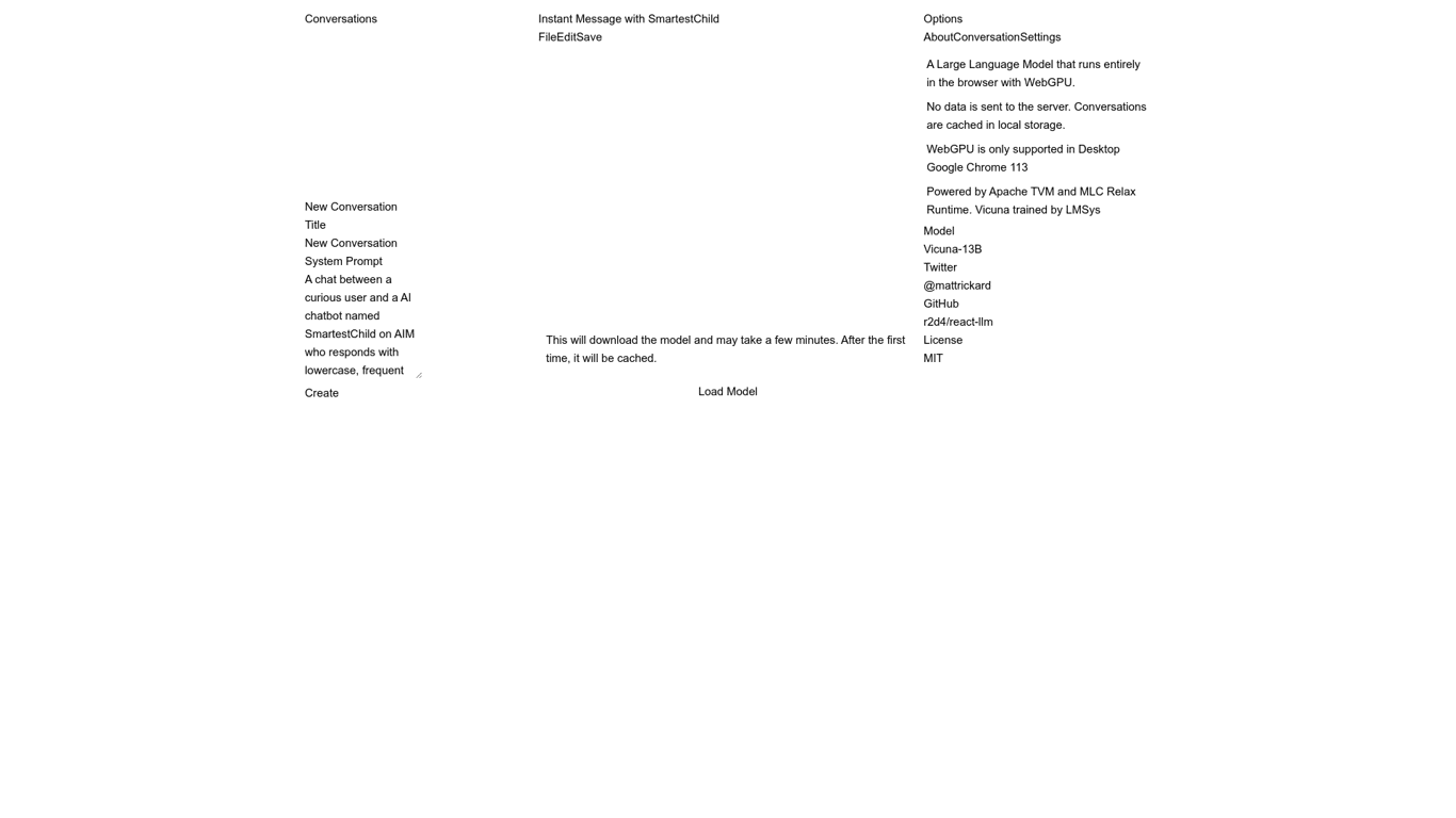Chat Matt Rickard screenshot