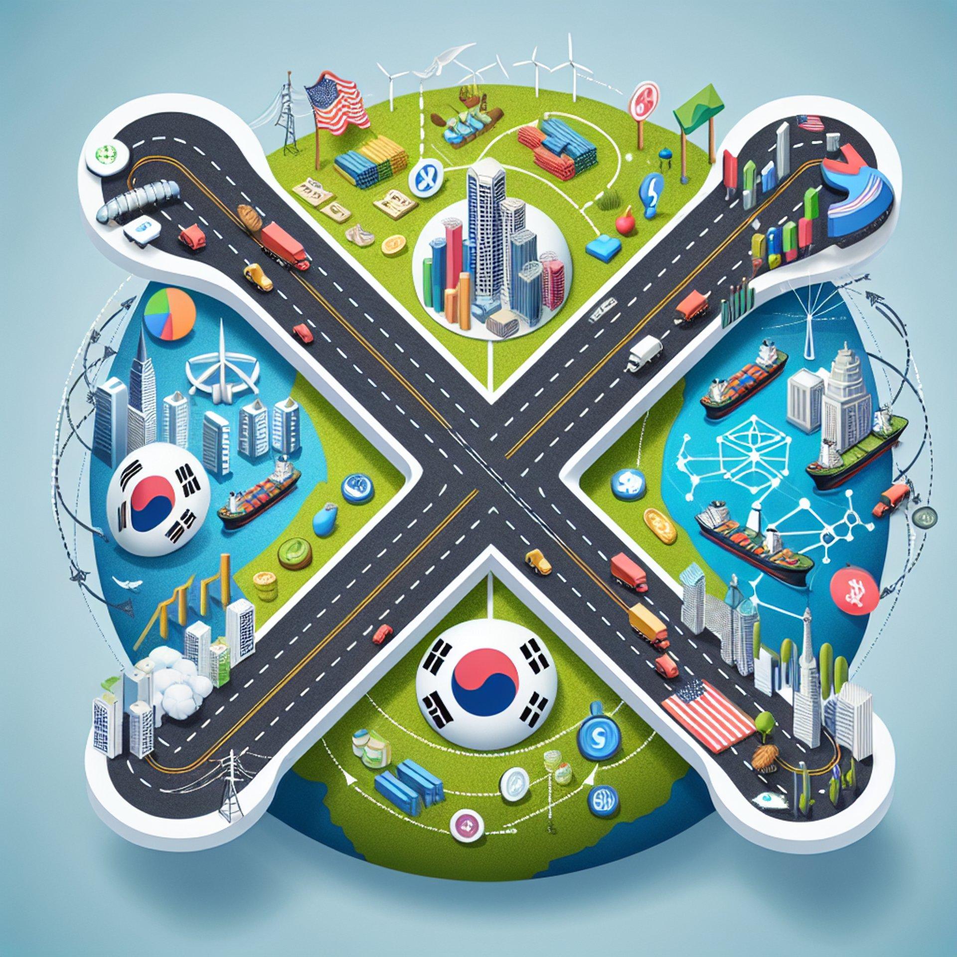 Banner for Tension in Trade: South Korea and U.S. Navigate Economic Crossroads