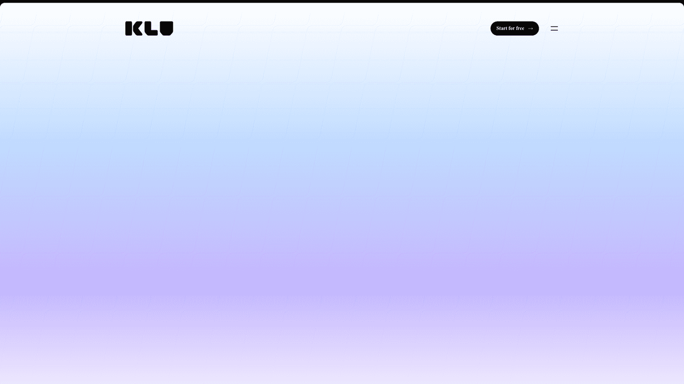 Klu.ai screenshot