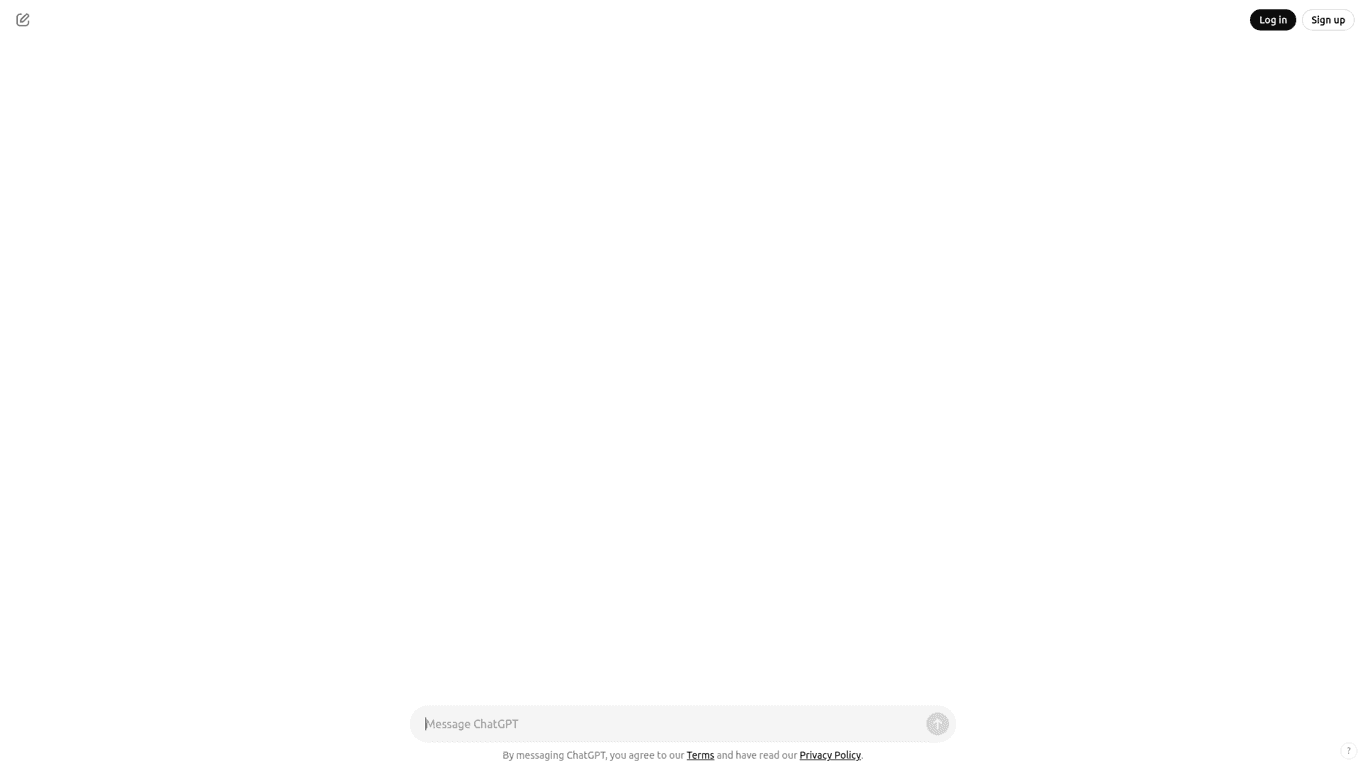 Chat GPT Online screenshot