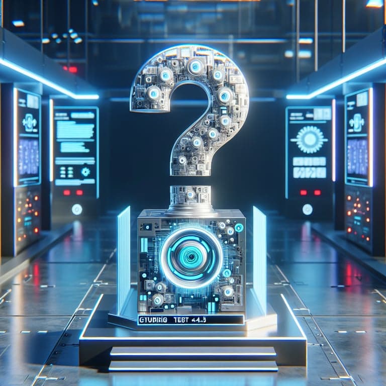 Banner for OpenAI's GPT-4.5 Passes the Turing Test: A Milestone or Mere Mimicry?