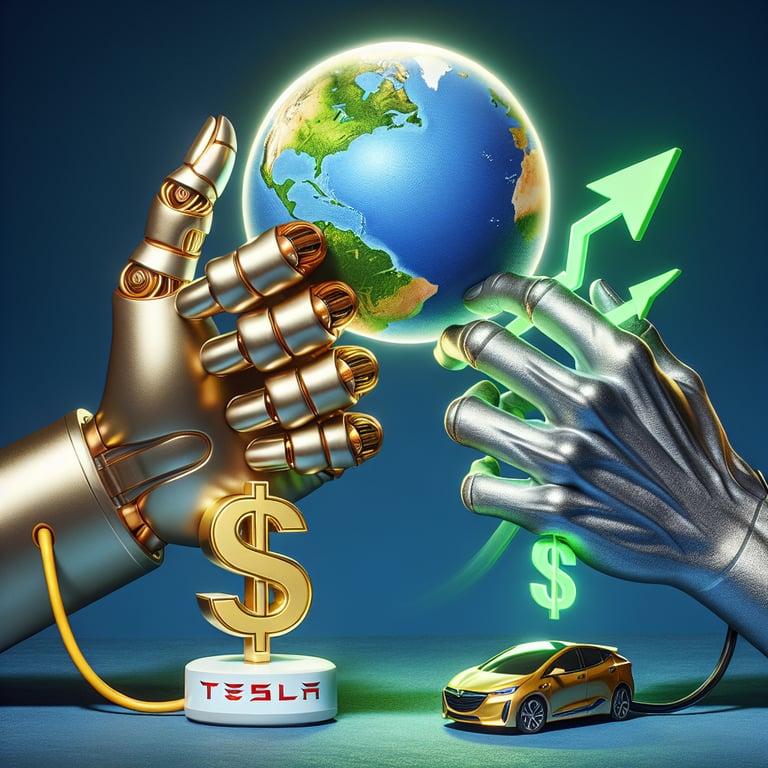 Banner for Tesla's Grip Loosens as GM Celebrates Growth in US EV Market
