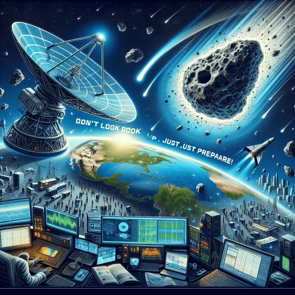 Banner for NASA's Asteroid Tracking: Don't Look Up, Just Prepare!