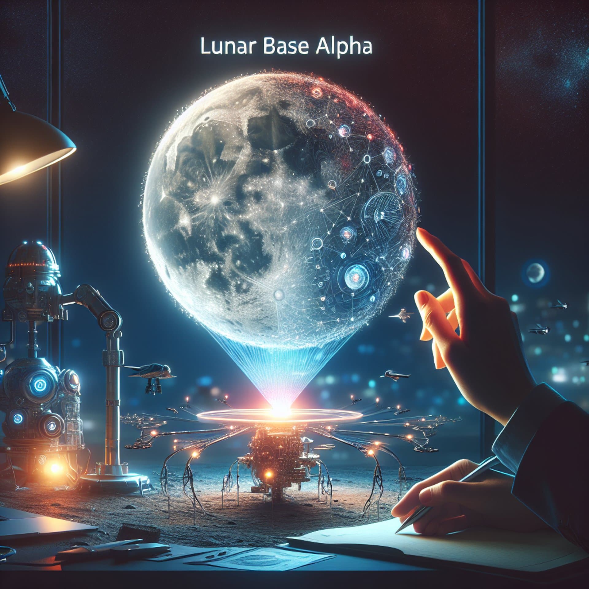 Banner for Elon Musk Sets Sights on Moonbase Alpha to Revolutionize SpaceX and xAI