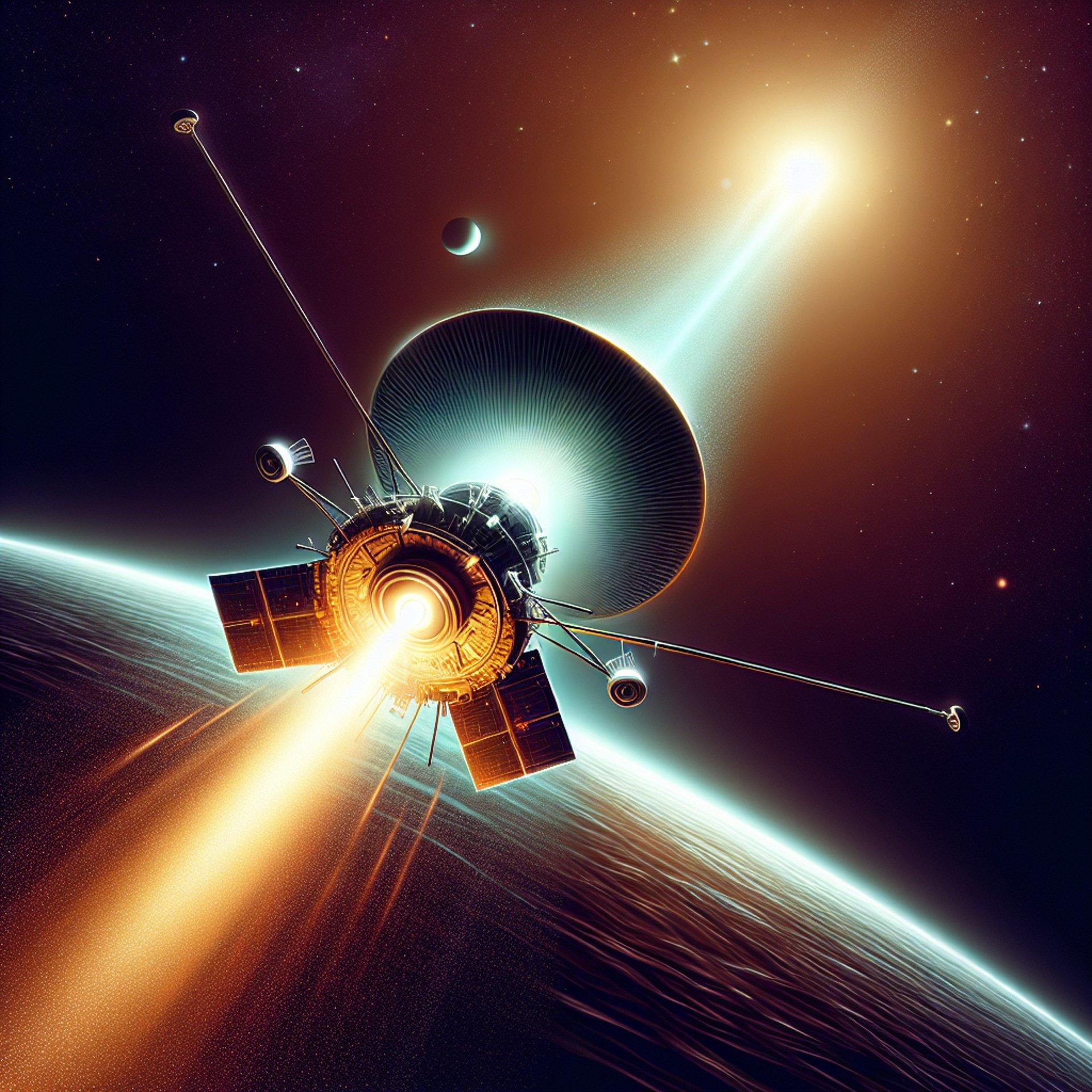 Banner for NASA's Engineering Wizardry: Voyager 1's Thrusters Sprung Back to Life After 20-Year Hiatus