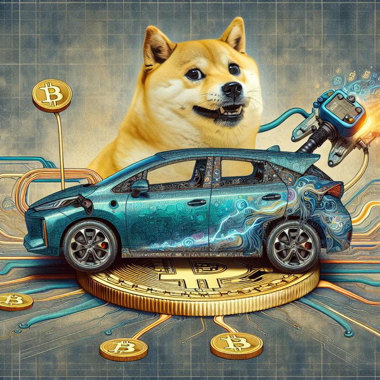 Banner for Musk's Meme-tastic Move: A Tesla for Dogecoin?