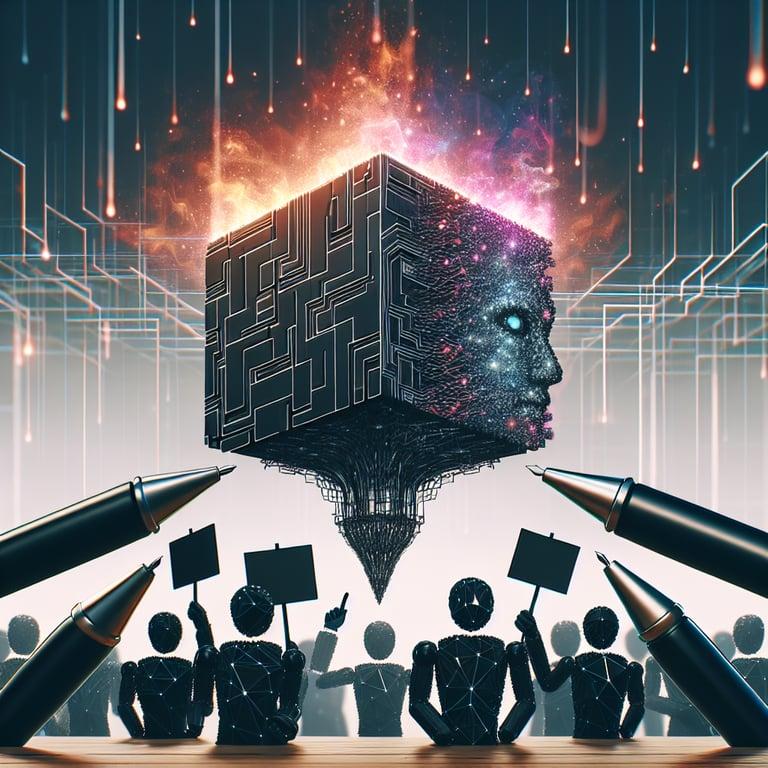 Banner for Black Inc. Sparks Outrage Over AI Training Agreements with Authors