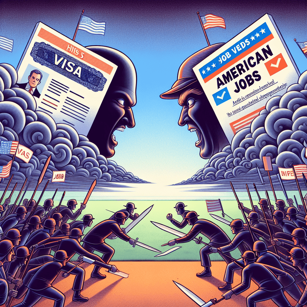 Trump vs. H-1B: The Battle Over Visas and American Jobs