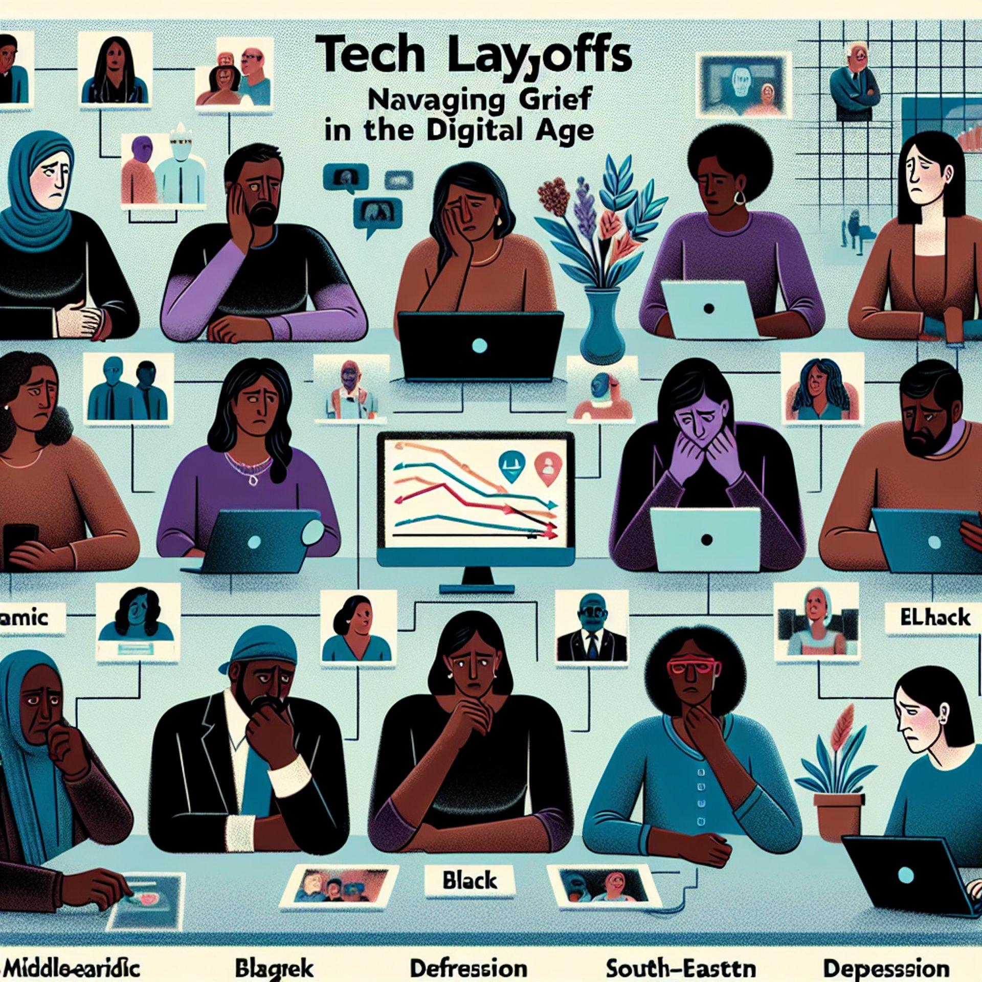 Banner for Tech Layoffs: Navigating Grief in the Digital Age