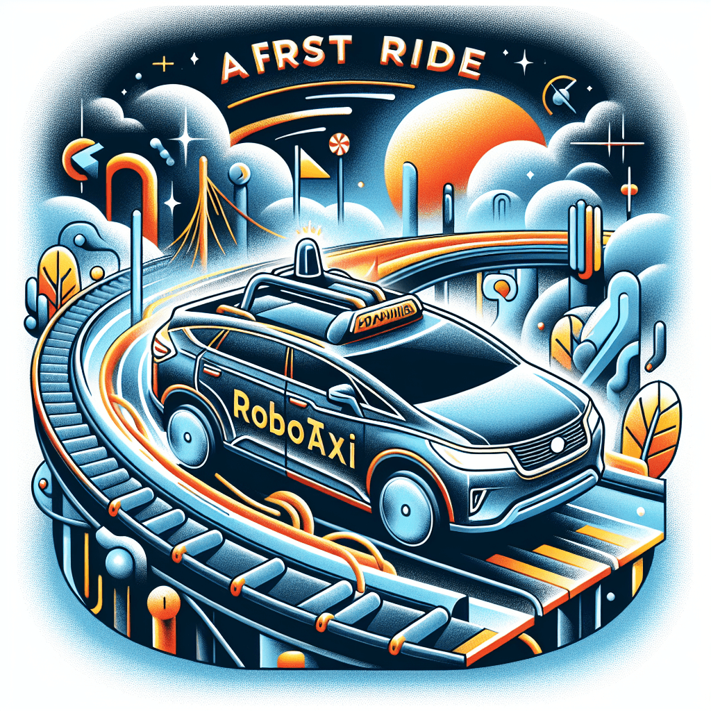 Banner for Tesla's Robotaxi First Ride: A Smooth Journey with Minor Bumps