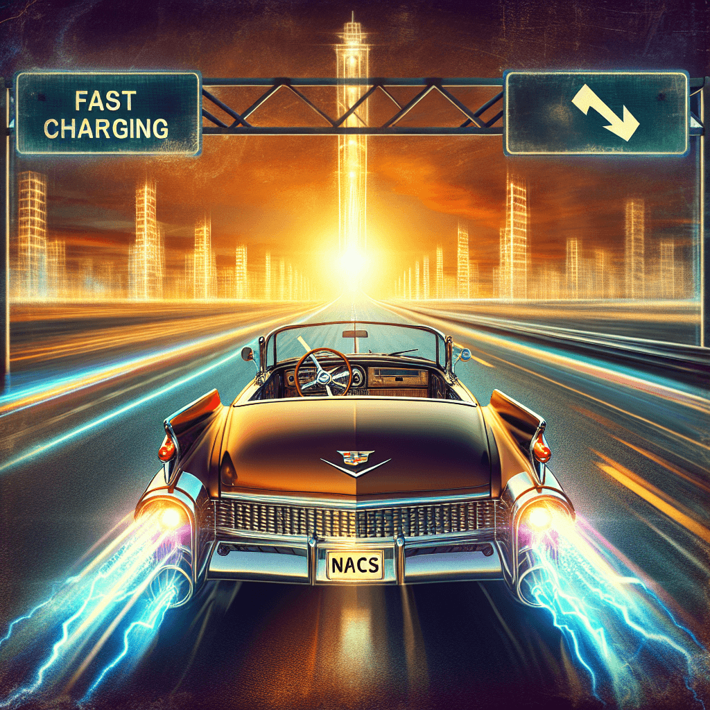 Cadillac Drives Into the Tesla Supercharging Fast Lane with NACS Adoption