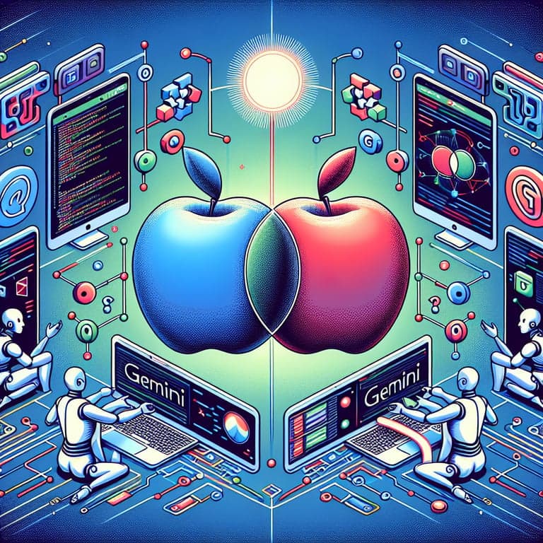 Banner for Apple Teams Up with Google for Gemini AI Integration in Apple Intelligence