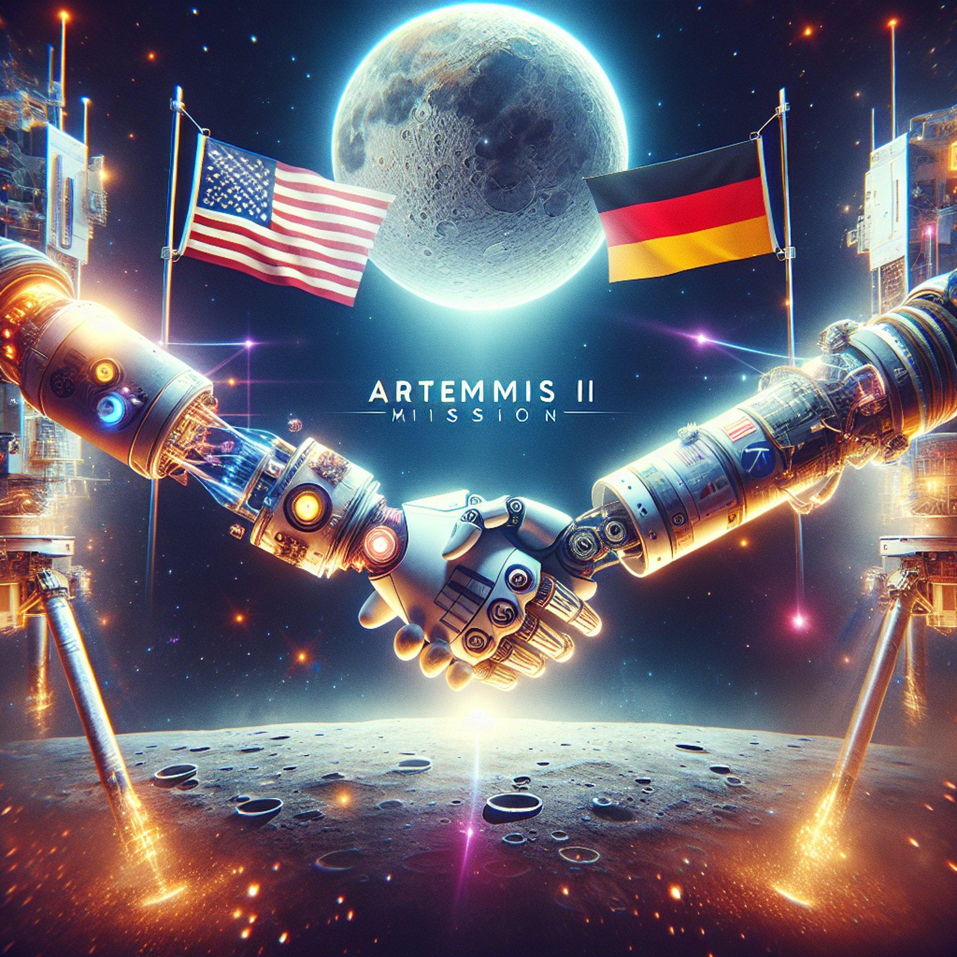 Banner for NASA and German Aerospace Center Extend Partnership for Artemis II Mission: A Giant Leap in Radiation Research