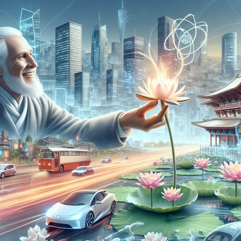 Banner for King Charles III Picks a Lotus from Wuhan, Sparking Royal EV Revolution