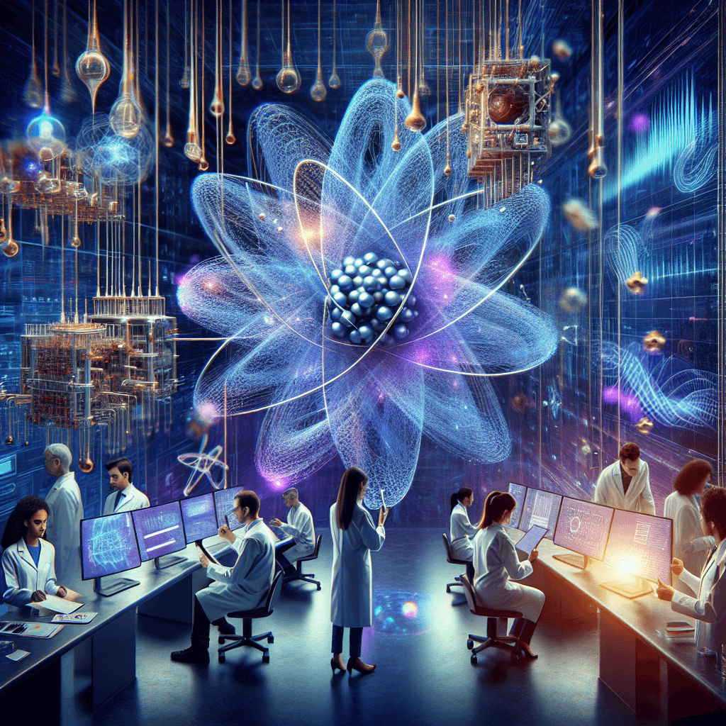 Banner for Innovative Discovery in Quantum Computing at Research Labs