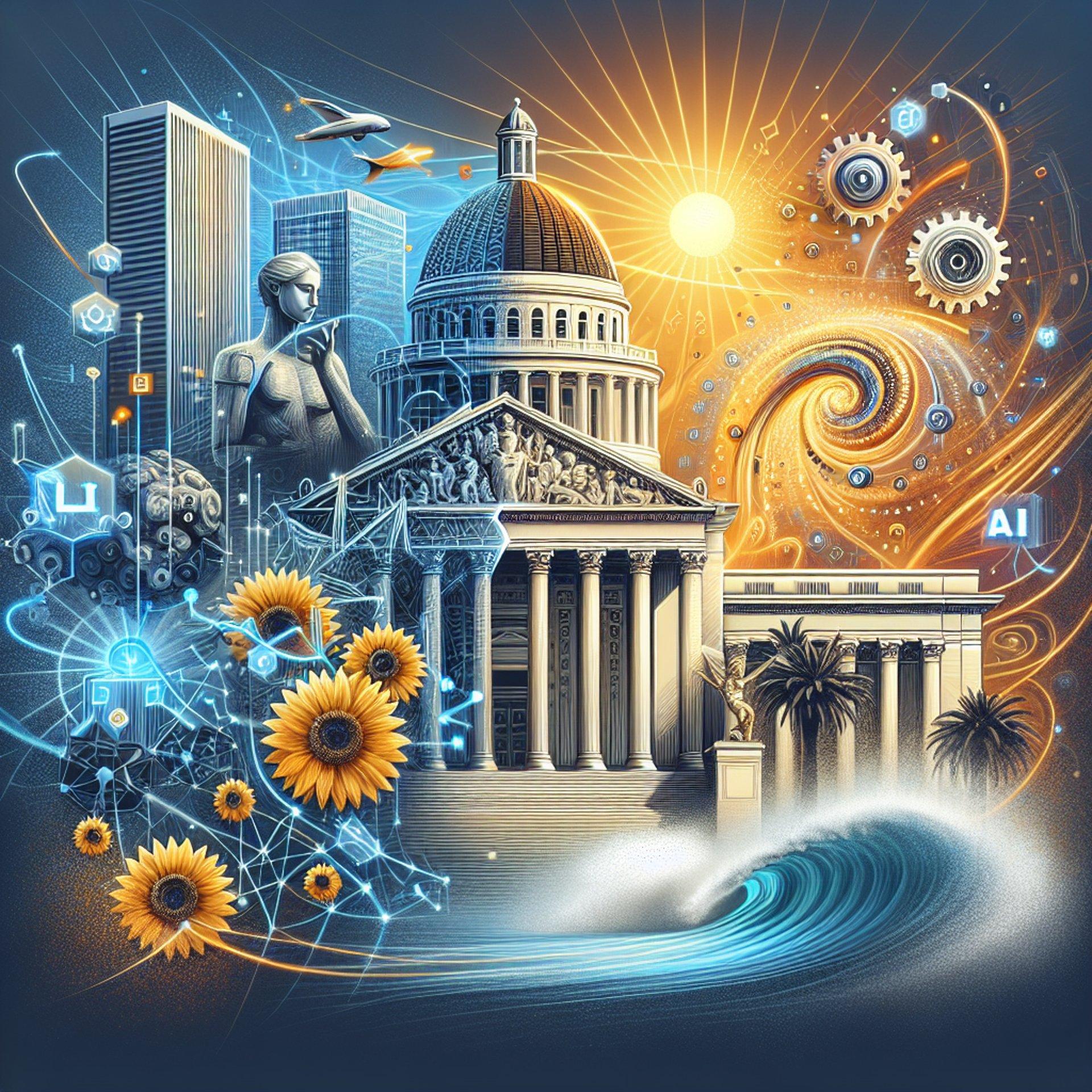Banner for California State University Partners with OpenAI for AI Revolution!
