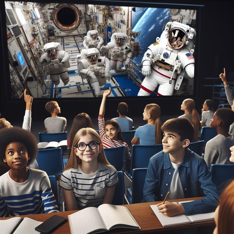 Banner for Connecticut Students to Connect with NASA Astronauts in Space Q&A