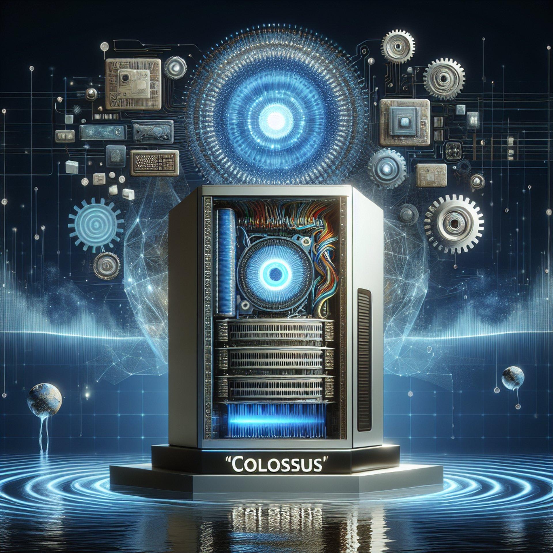 Banner for Elon Musk's 'Colossus': The AI Supercomputer That's Making Waves!