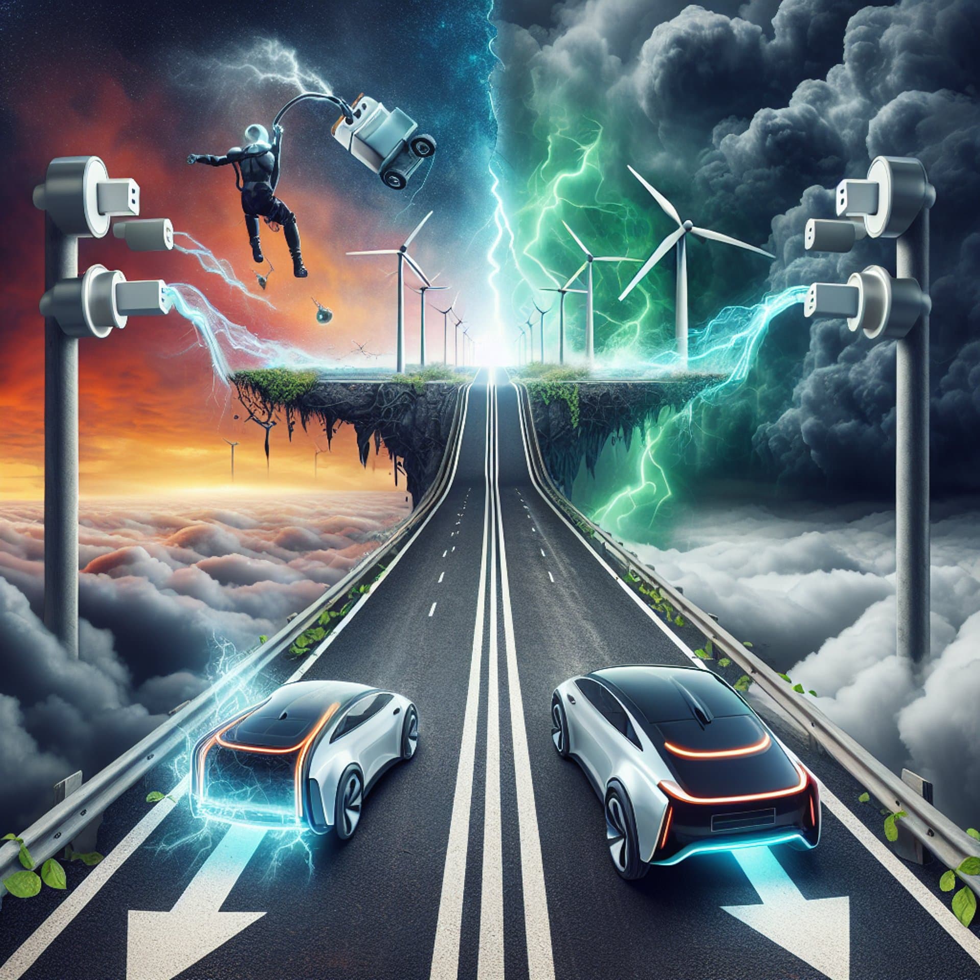 Banner for The Electric Vehicle Buzz: Overhyped Revolution or Risky Ride?