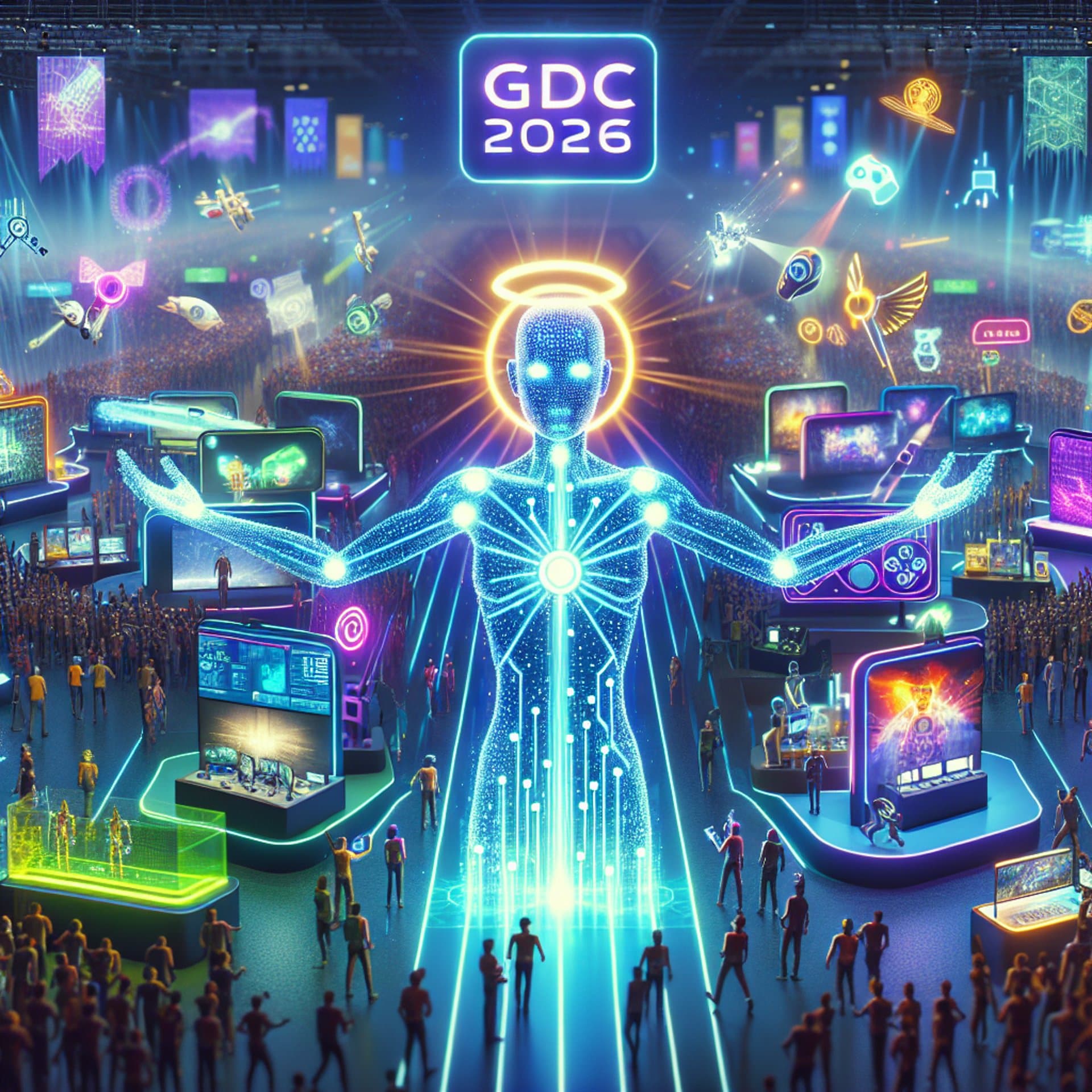 Banner for GDC 2026 Transforms into a Vibrant Festival of Gaming: AI Takes Center Stage!