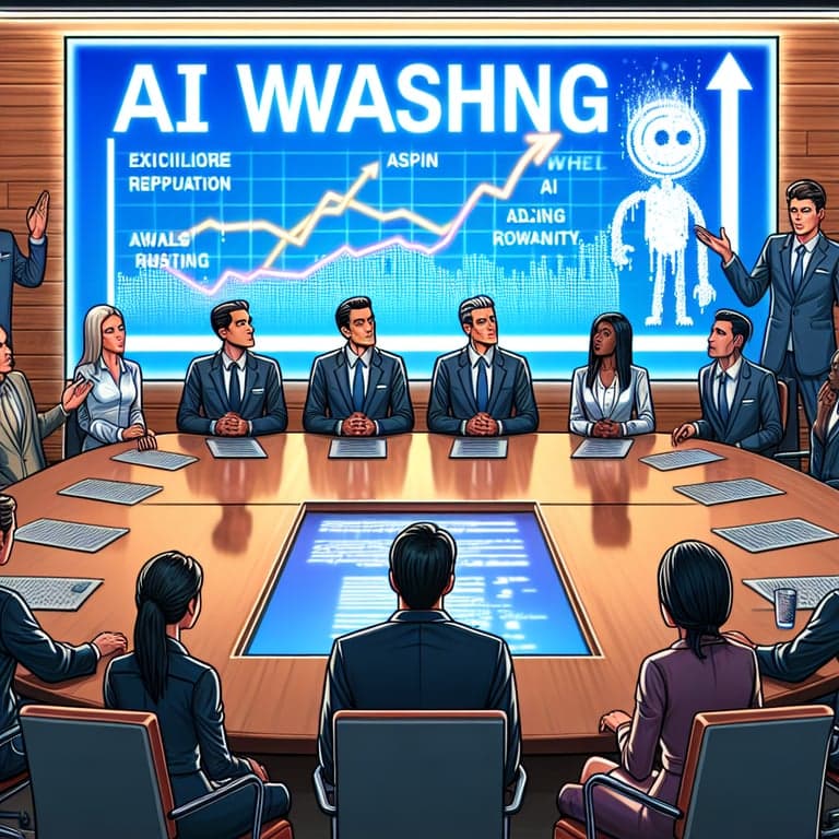 AI Washing: C-Suite Leaders Risk Rep and Revenue with Overstated AI Claims
