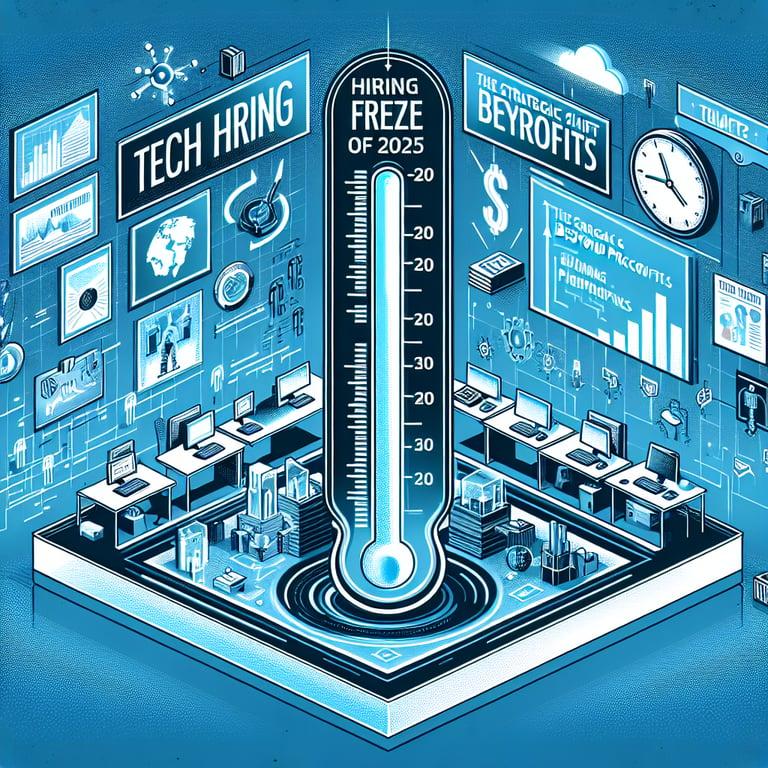 Banner for Tech Hiring Freeze of 2025: The Strategic Shift Beyond Profits