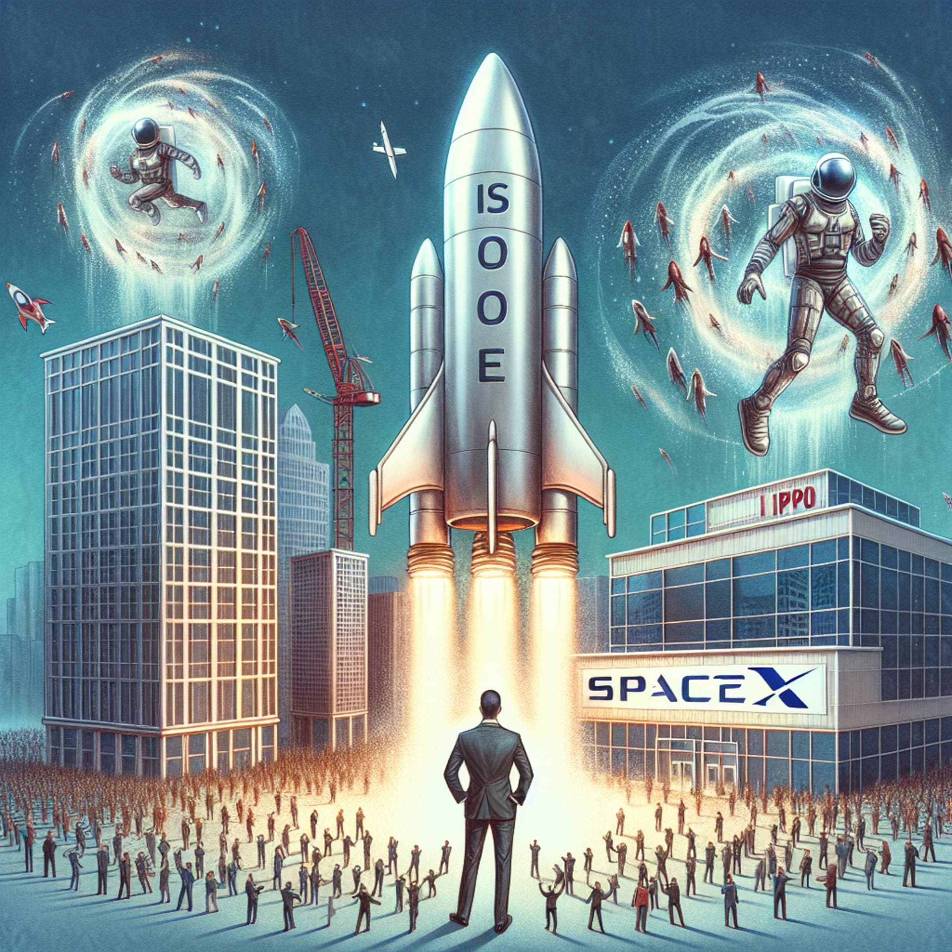 Banner for Elon Musk Shakes Up IPO Norms with Game-Changing SpaceX Retail Allocation