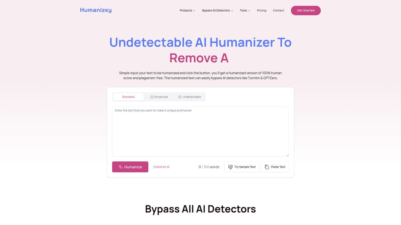 Humanizey screenshot