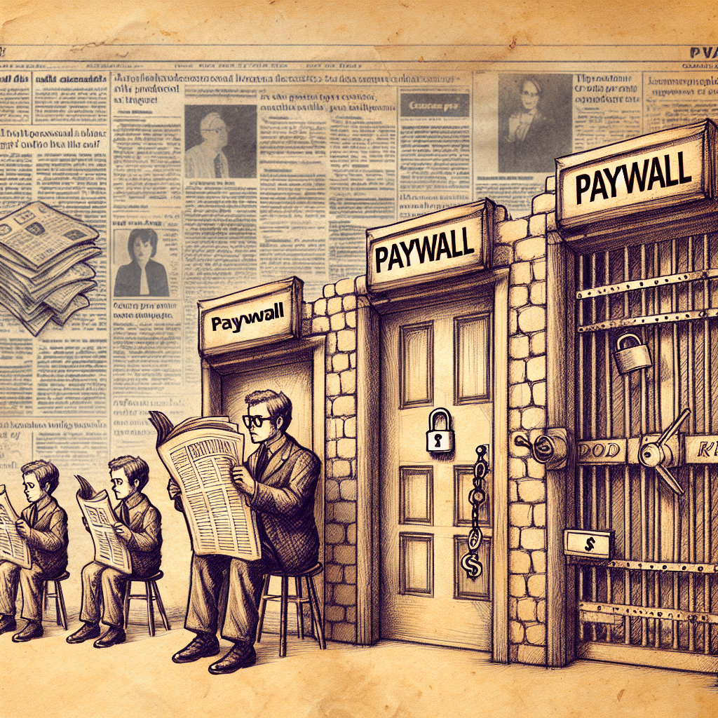 Banner for Paywall Predicament: The Evolution and Impact of News Accessibility