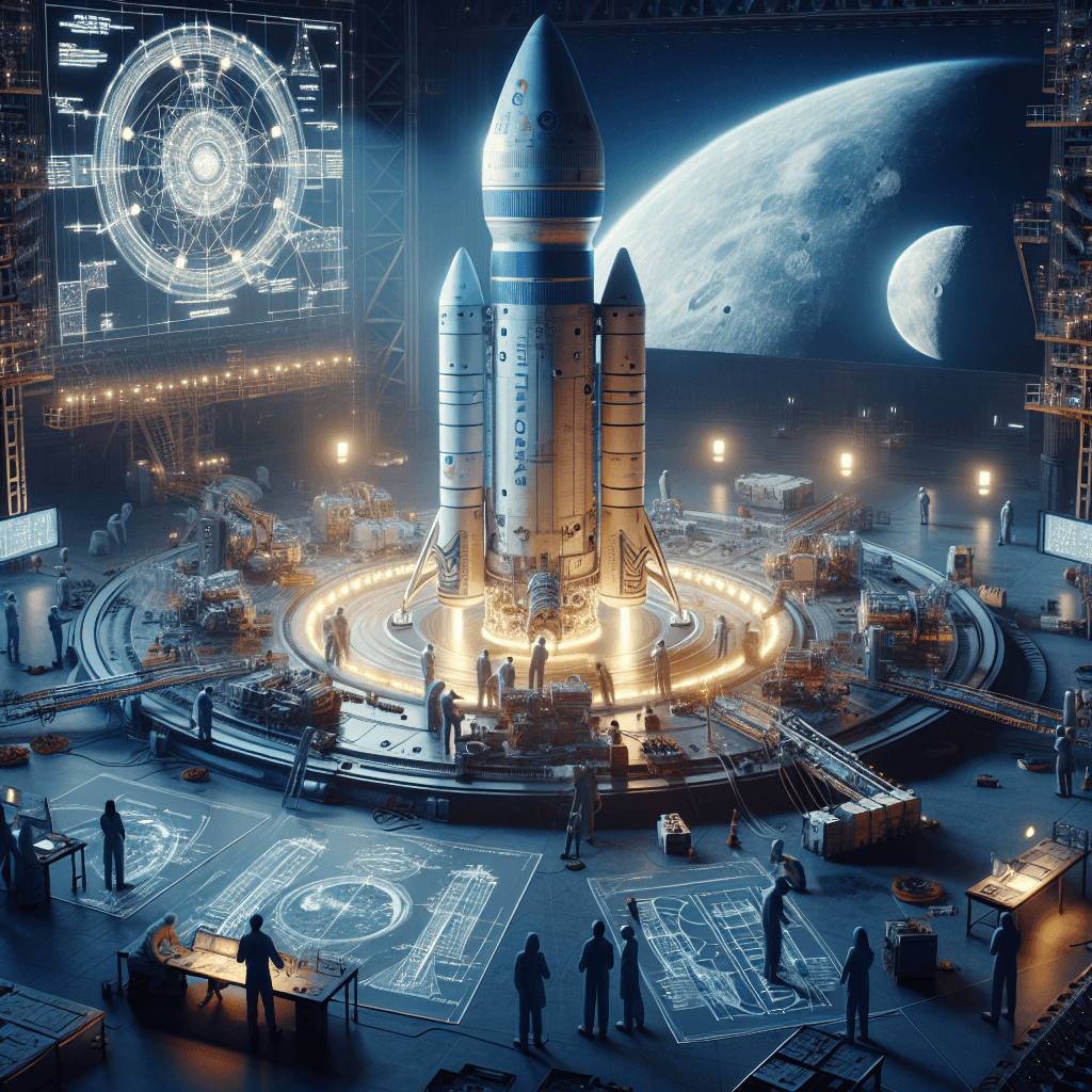 Banner for NASA Assembles Moon-Bound Artemis 2 Rocket: A Giant Leap Toward the Next Lunar Frontier!