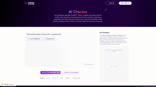 Thumbnail image for Free AI Detector