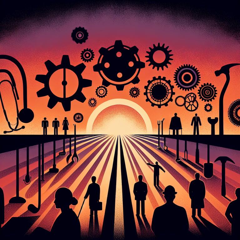 Banner for AI's Rise: Job Cuts on the Horizon as Companies Embrace Automation