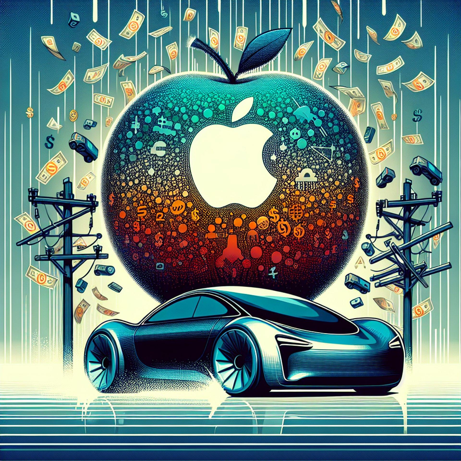 Banner for Tech Titans Tesla and Apple Brace for Trump's Tariff Storm