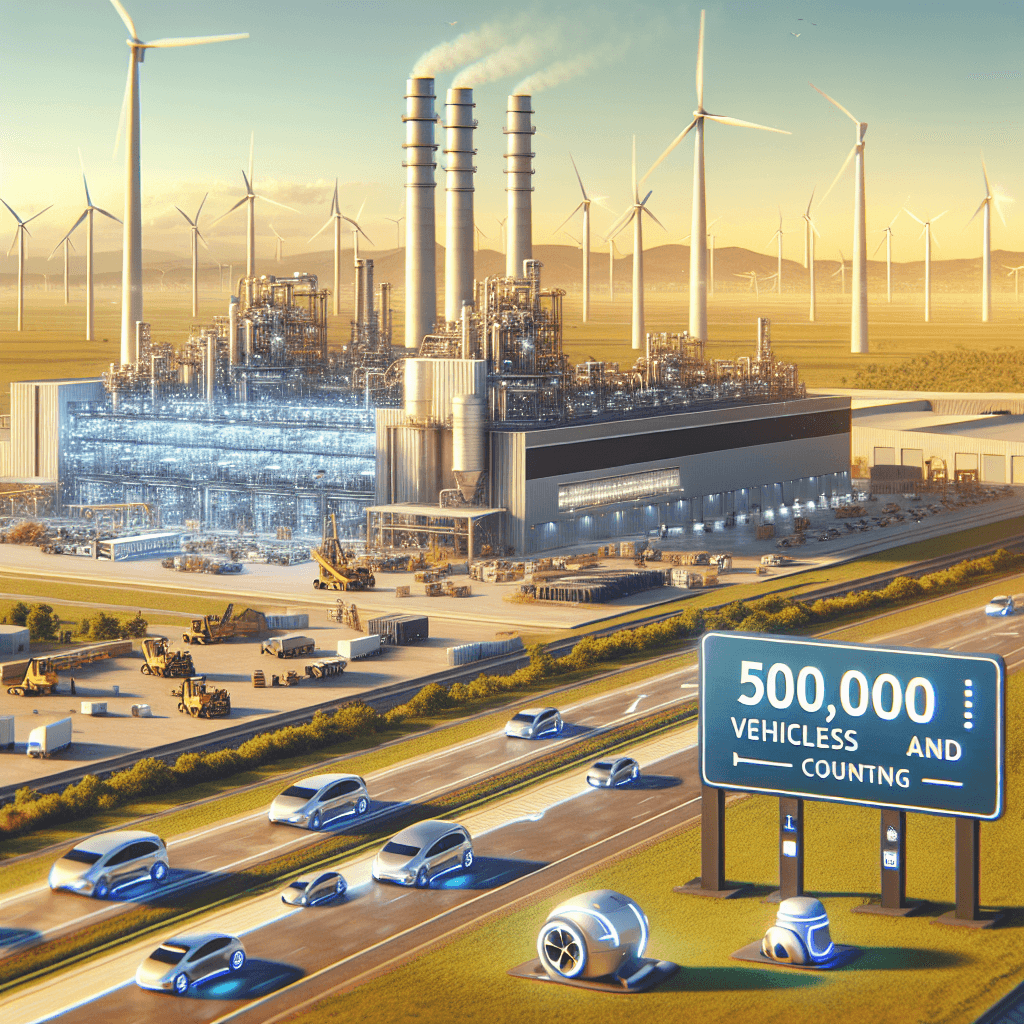 Tesla's Giga Texas Revs Up: 500,000 Vehicles and Counting!