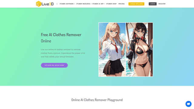 Thumbnail image for AI Clothes Remover By Live3D