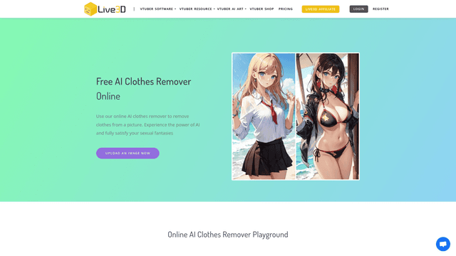 Thumbnail image for AI Clothes Remover By Live3D