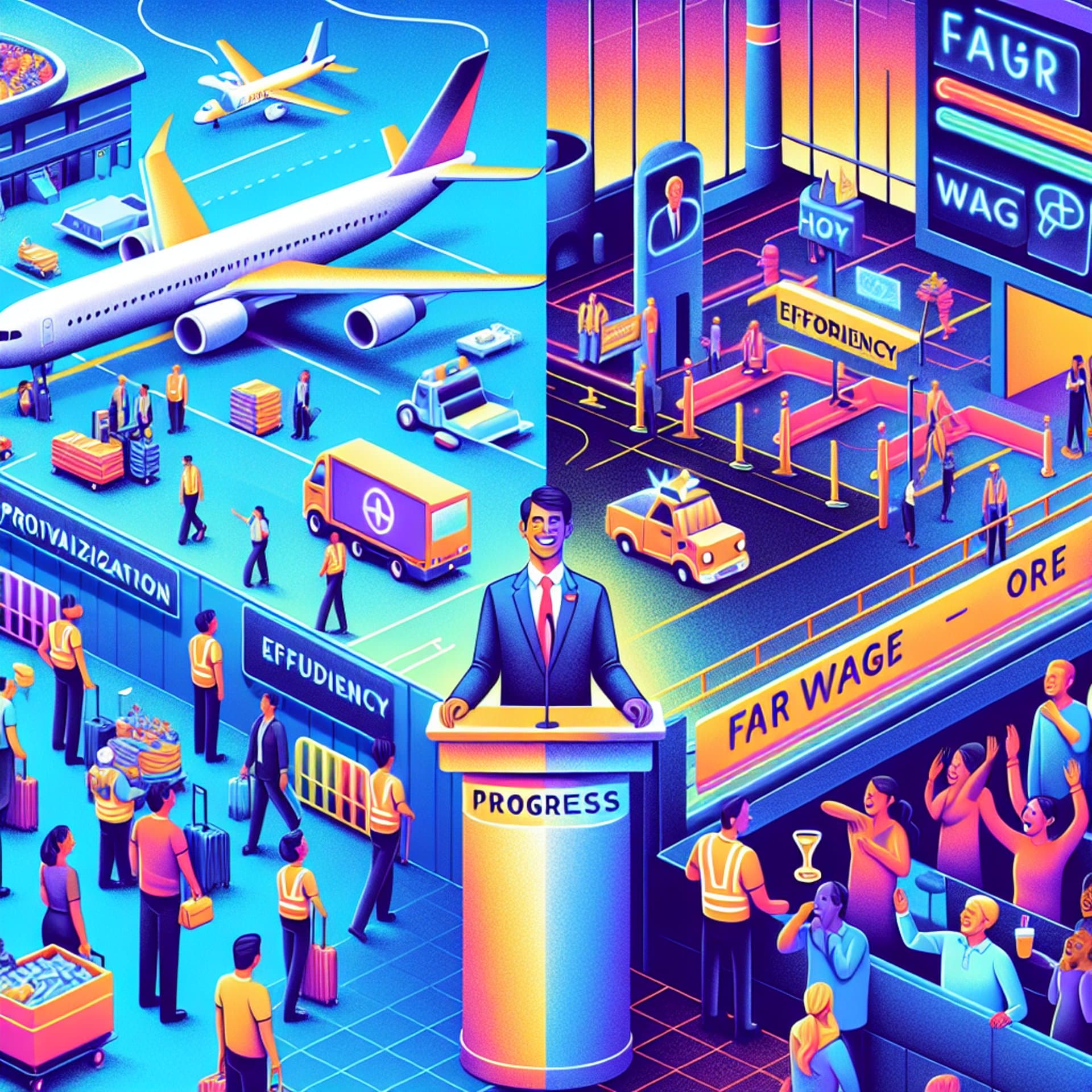 Banner for Ron DeSantis Proposes TSA Privatization After Elon Musk's Wage Pledge