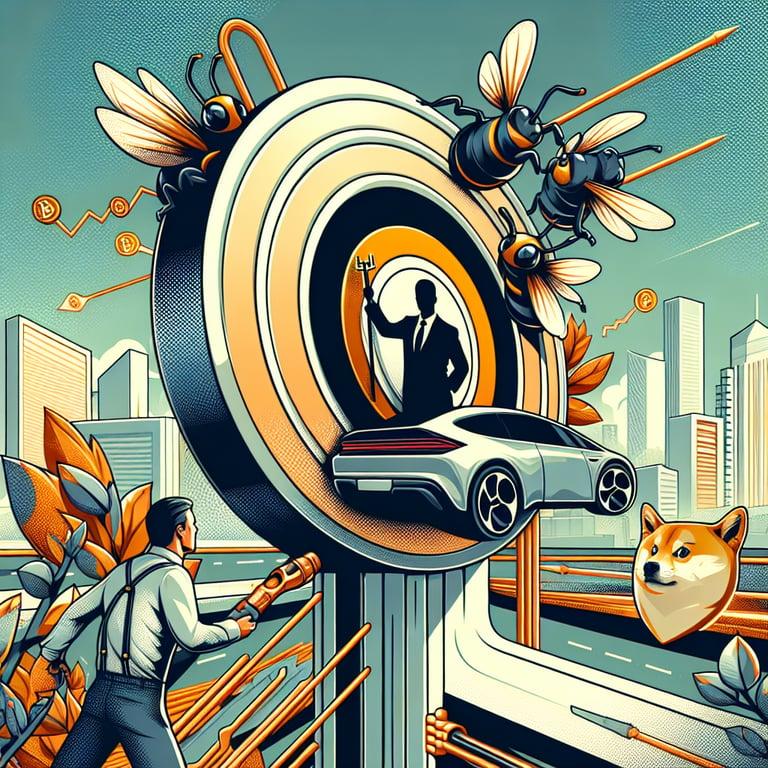 Banner for Elon Musk's 'DOGE' Stirs Up a Hornet's Nest in New York: Tesla in the Crosshairs