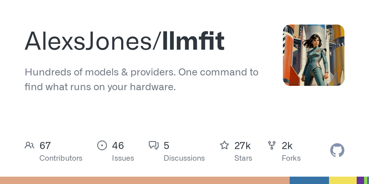 llmfit screenshot