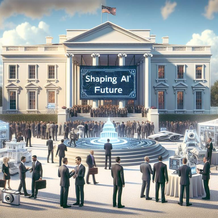 Banner for Trump's White House Tech Gala: Shaping AI's Future Without Musk